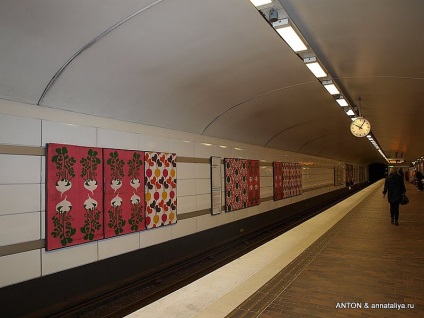 Metro ca o operă de artă - știri în fotografii