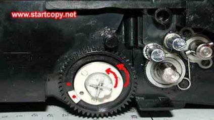 Mecanismul de resetare a contorului de cartușe cu tambur kx-fa84 pe faxurile panasonic