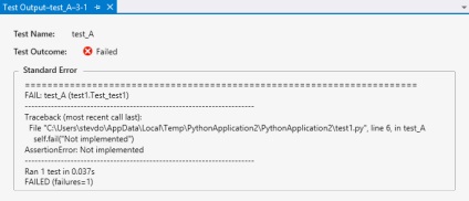 Testarea modulară pentru python în studioul vizual, microsoft docs