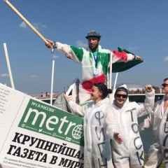 Moscova, știri, echipa metro-Moscova a aruncat de pe o rampă de șase metri la flugtagul de tauri roșii 2017