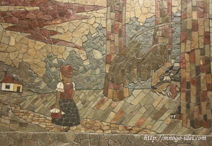 Mozaic de piatră, lucrări uimitoare