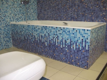 Mozaic în baie
