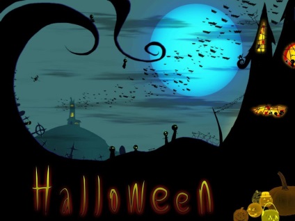 Imagini de fundal pentru desktop pentru Halloween, revista online pozitivă