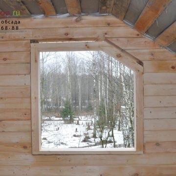 Egy ablak (burkolat) a nyílások egy faház árak, felülvizsgálatok