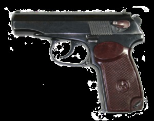 Erori la arderea unui pistol Makarov