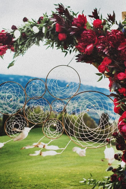 Paletták a Marsala inspiráció színében az esküvőre 2015 - meli