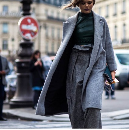 Coat cu un guler englez - blog despre moda