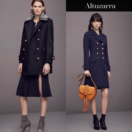 Coat cu un guler englez - blog despre moda