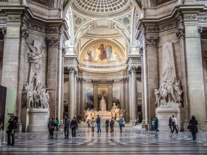 Pantheon în Paris - descriere, adresă, orar, fotografie