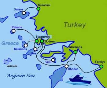Turcia traversează Grecia