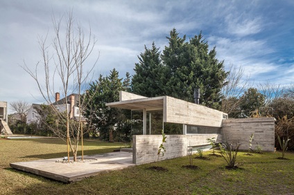 Pavilion de odihnă din beton în studioul din Buenos Aires besonías almeida arquitectos,