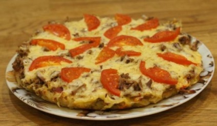 Pizza ínyenc tészta nélkül eredeti receptek készítéséhez