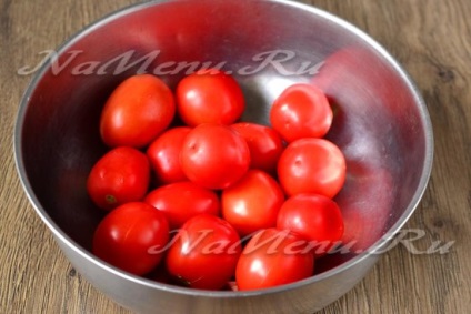 Tomate - arici - cu usturoi pentru iarnă