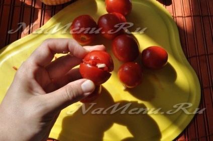 Tomate în armenian pentru iarnă, rețetă