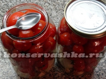 Tomate cu muștar și ceapă pentru iarnă