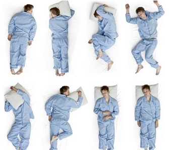 Poziții în timpul valorilor de somn