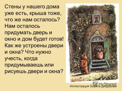 Prezentare pe tema casei în casa de pădure fermecată din copac pentru Winnie The Pooh, Porc, Owl, Christopher