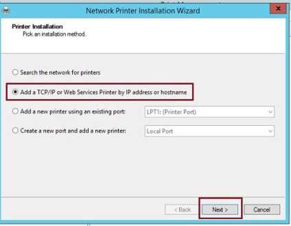 Printer pooling Nyomtatókészlet beállítása a Windows Server 2012 R2-ben, Windows rendszerhez