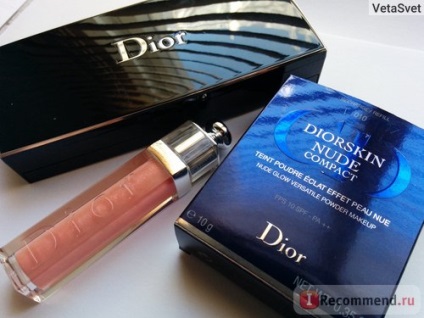 Pudră dior diorskin nud compact naturale stralucire pulbere radiație pulbere fundație SPF 10 - 