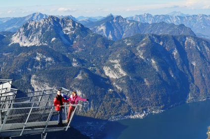 Cinci degete - o punte de observare în Alpii austrieci