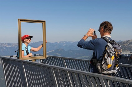 Cinci degete - o punte de observare în Alpii austrieci