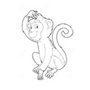 Színező majom