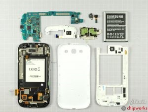 Розбирання телефону samsung galaxy siii