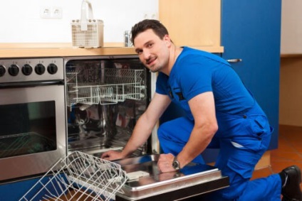 Repararea mașinilor de spălat vase miele, service miele
