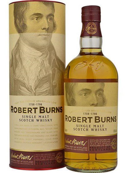 Robert arde (whisky) descrierea, specia, compoziția și recenzii