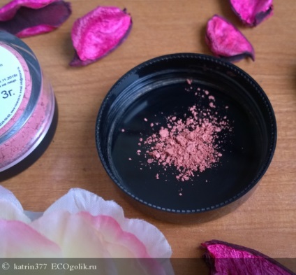Blush minerale de vis tulbure roz - recenzie ecobloker katrin377