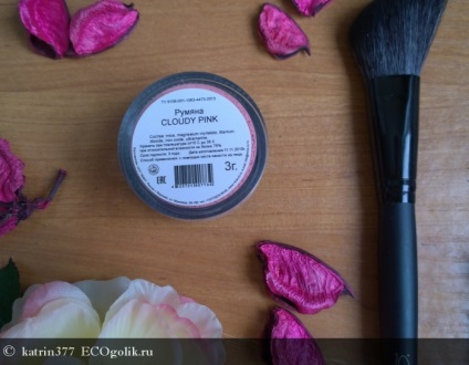 Blush minerale de vis tulbure roz - recenzie ecobloker katrin377