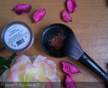 Blush minerale de vis tulbure roz - recenzie ecobloker katrin377