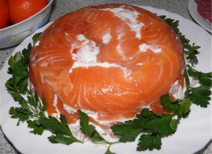 Fish cake salad - az ünnepi asztal királya