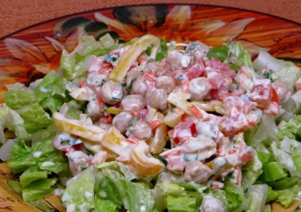 Salată cu iaurt - o selecție de rețete culinare potrivite pentru salată cu