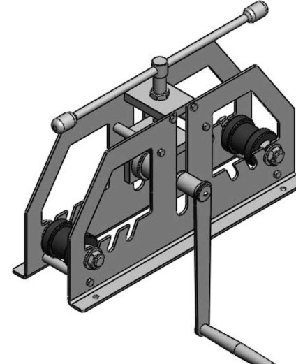 Un bobinator de țevi auto-făcut pentru o țeavă de profil cu propriile mâini, o diagramă a unui bobina de țeavă de laminare pentru o țeavă,
