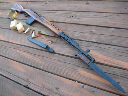 Bayonete de puști de auto-încărcare Tokarev - revizuire militară