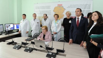 Skvortsova din Cheboksary a deschis clădirea chirurgicală a dispensarului oncologic și a estimat starea