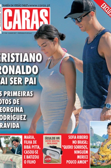 Media a publicat noi fotografii ale lui Cristiano Ronaldo, cu o fată care dovedea sarcina, o bârfă