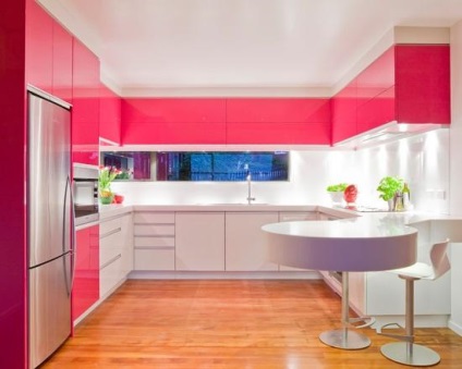 Combinația de culori în interiorul bucătăriei