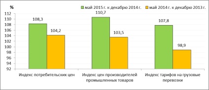 Rezultatele socio-economice ale dezvoltării Rusiei în 2015