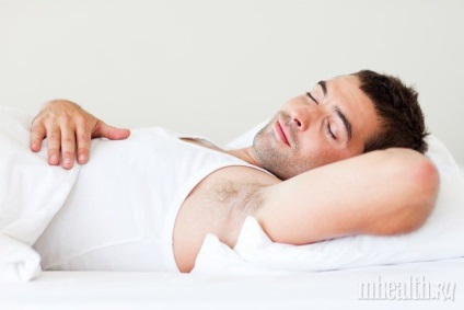 Încercați să dormiți mai mult pe spate, sănătatea bărbaților rusia