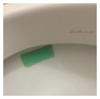 Etichete de curățare pentru toaletă