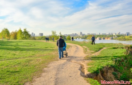 Stânca de lunci Stroginsky - plimbări în Moscova, plimbări