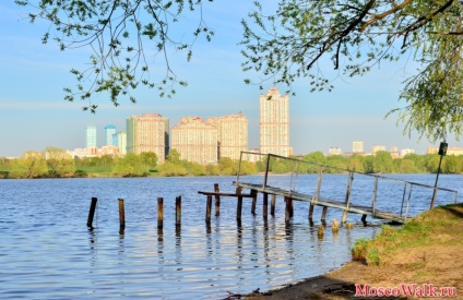 Stânca de lunci Stroginsky - plimbări în Moscova, plimbări