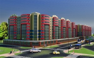 Compania de constructii verde grădină clădiri noi Ryazan