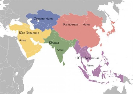 Subregiuni din Asia străină