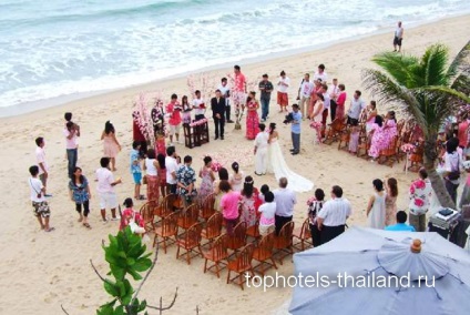 Esküvő Thaiföldön, ünneplés, szertartás tajland, esküvő
