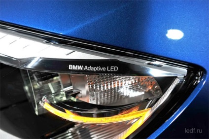 Farurile LED pe bmw - faruri pe LED-uri super-luminoase