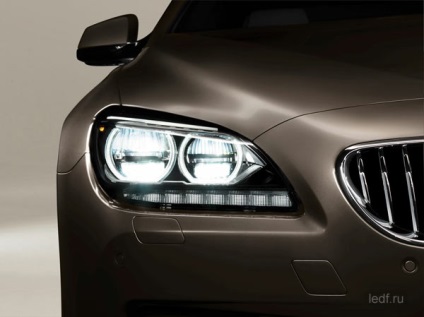 Farurile LED pe bmw - faruri pe LED-uri super-luminoase