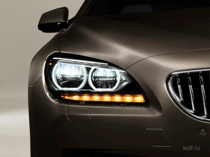 Farurile LED pe bmw - faruri pe LED-uri super-luminoase